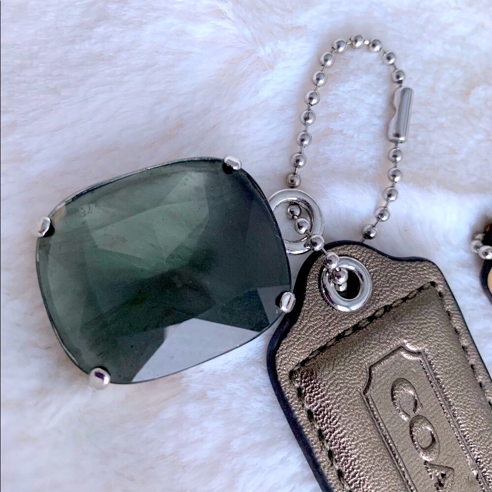 🌟Coach Hang 🌟tags w gem bag w bonus Key chain hangtags Limited time price!! - Picture 2 of 3